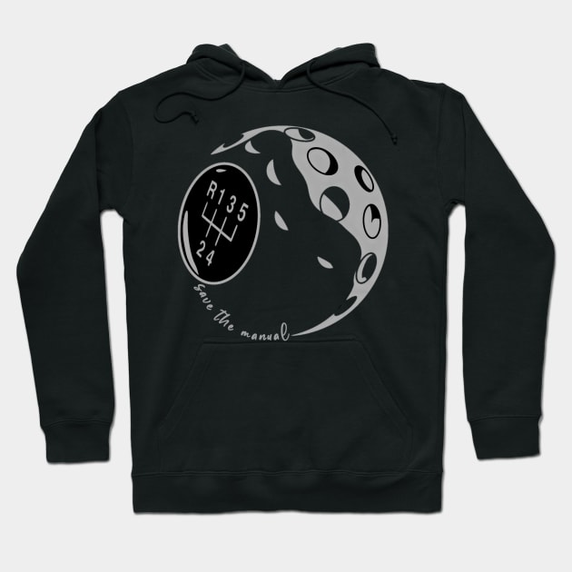 Manual transmission t-shirt Hoodie by Suhucod